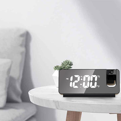 Wall Projection Digital Display Alarm Clock with Thermometer Function_8