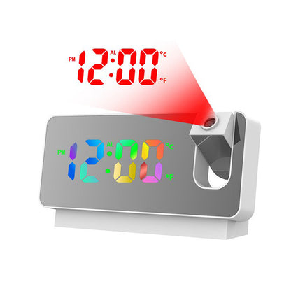 Wall Projection Digital Display Alarm Clock with Thermometer Function_14