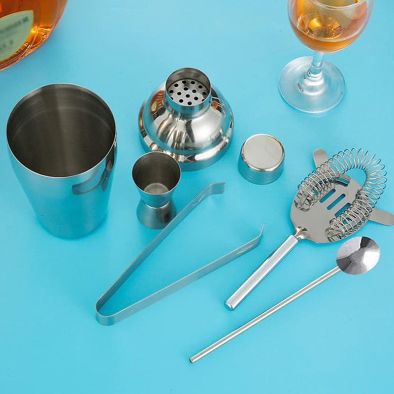 5 Pcs Stainless Steel Cocktail Maker Set Premium Bartending Tool Kit - The Grand Bazaar of Australia