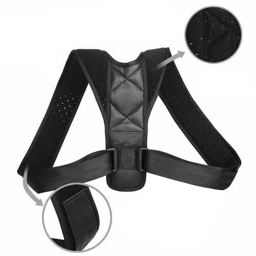 Posture Clavicle Support Corrector Back Straight Shoulders Brace Strap_1