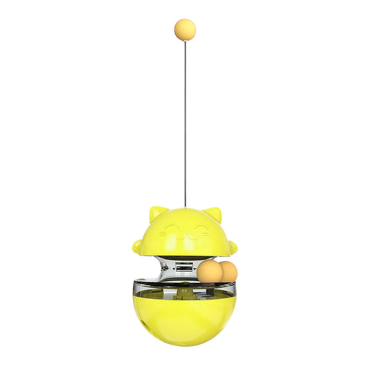 Interactive Cat Tumbler Treat and Food Dispenser Slow Feeder with Ball - The Grand Bazaar of Australia