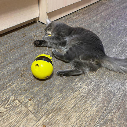 Interactive Cat Tumbler Treat and Food Dispenser Slow Feeder with Ball - The Grand Bazaar of Australia