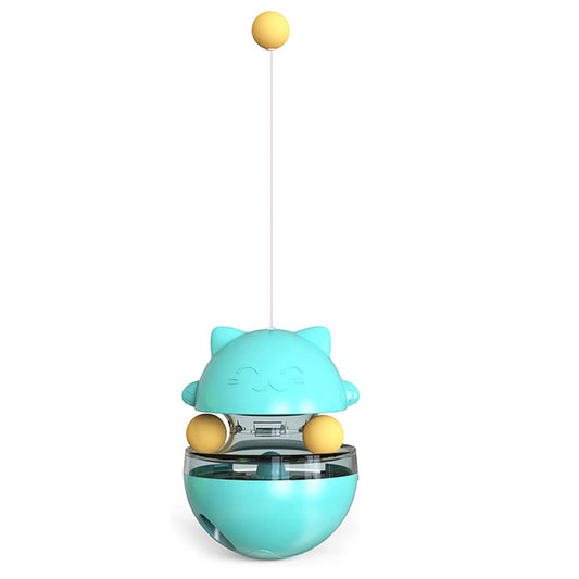 Interactive Cat Tumbler Treat and Food Dispenser Slow Feeder with Ball - The Grand Bazaar of Australia