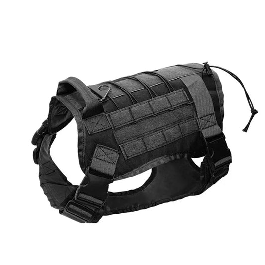 No Pull Adjustable Reflective Tactical Harness for Military Service Dogs - The Grand Bazaar of Australia