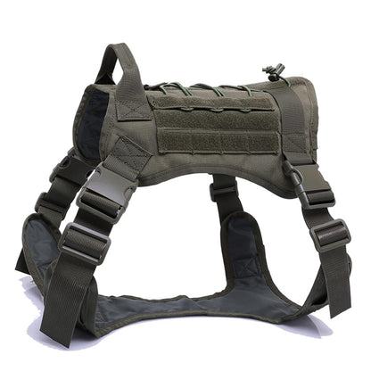 No Pull Adjustable Reflective Tactical Harness for Military Service Dogs - The Grand Bazaar of Australia