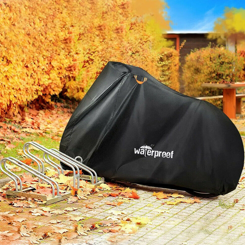 Heavy Duty Waterproof Outdoor Bicycle Cover with Anti-Theft Lock Holes - The Grand Bazaar of Australia