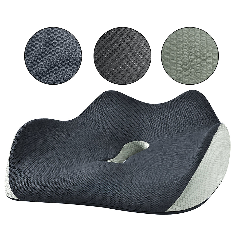 COMFEYA Ergonomic Design Memory Foam Seat Cushion_3