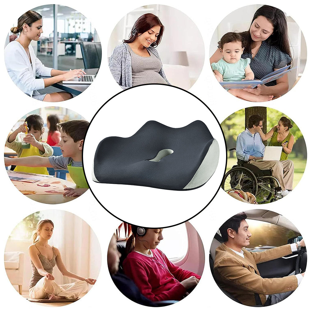 COMFEYA Ergonomic Design Memory Foam Seat Cushion_5