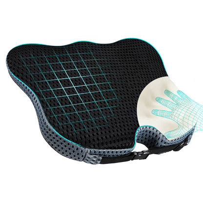 COMFEYA Car Wedge Seat Cushion for Enhanced Driving Comfort and Visibility_0