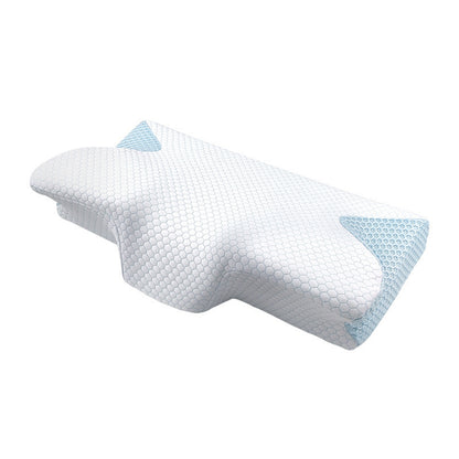 COMFEYA Cervical Neck Pillow for Pain Relief Sleeping - Orthopedic Contour Memory Foam Pillow with Cooling Pillow Covers_0