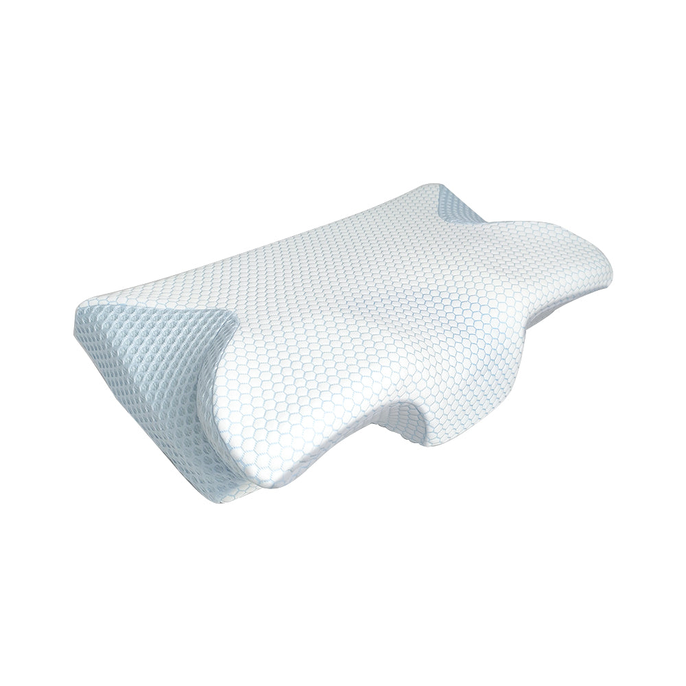 COMFEYA Cervical Neck Pillow for Pain Relief Sleeping - Orthopedic Contour Memory Foam Pillow with Cooling Pillow Covers_5