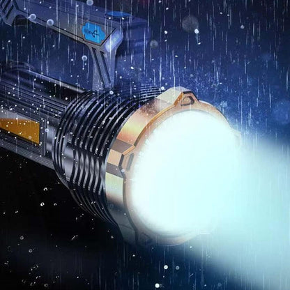 1200mAh Super Bright Searchlight LED Handheld Torch Spotlight- USB Charging - The Grand Bazaar of Australia