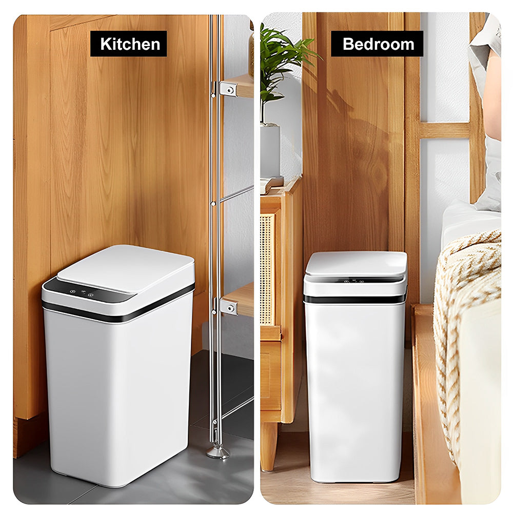 CLEANFOK Motion Sensor Smart Trash Can - Touchless & Hygienic Bathroom Trash Can_7