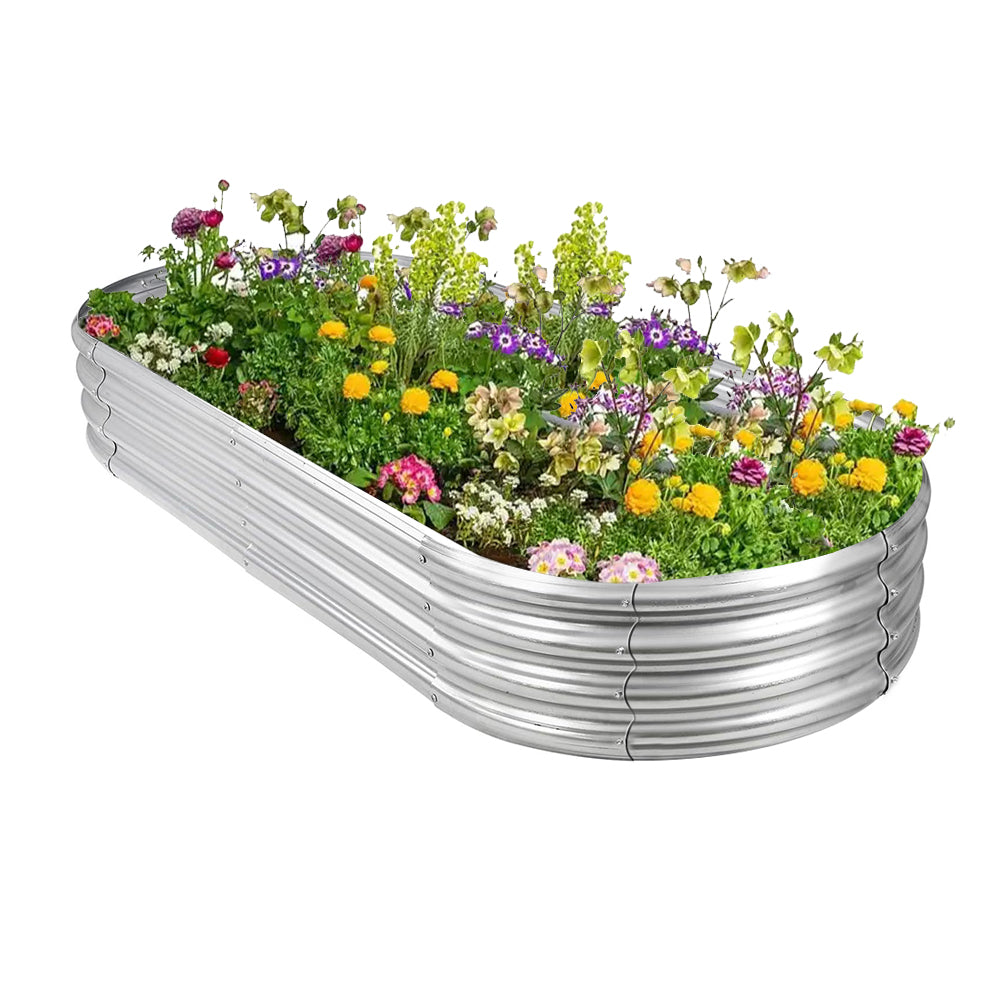 GREENHAVEN Raised Garden Bed Outdoor Galvanized Planter Boxes_0