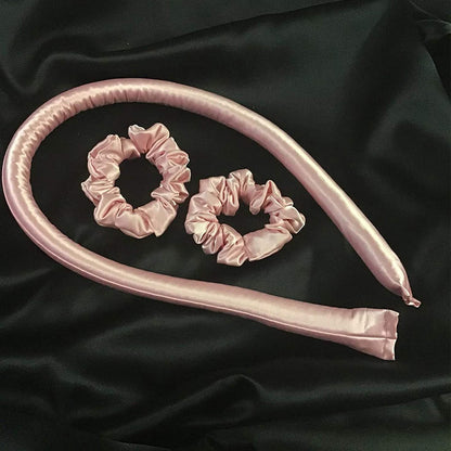Heatless Lazy Curling Rod Silk Headband Manual Hair Rollers - The Grand Bazaar of Australia