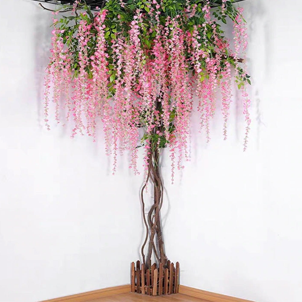 Artificial Hanging Silk Garland Vine Flowers Garden Decoration - The Grand Bazaar of Australia