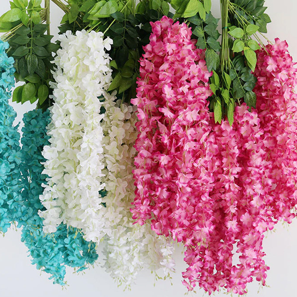 Artificial Hanging Silk Garland Vine Flowers Garden Decoration - The Grand Bazaar of Australia