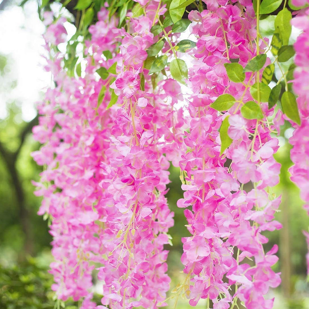 Artificial Hanging Silk Garland Vine Flowers Garden Decoration - The Grand Bazaar of Australia