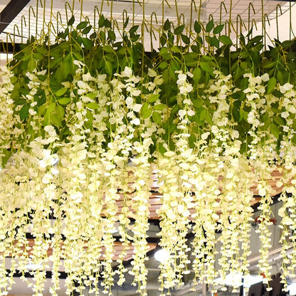 Artificial Hanging Silk Garland Vine Flowers Garden Decoration - The Grand Bazaar of Australia
