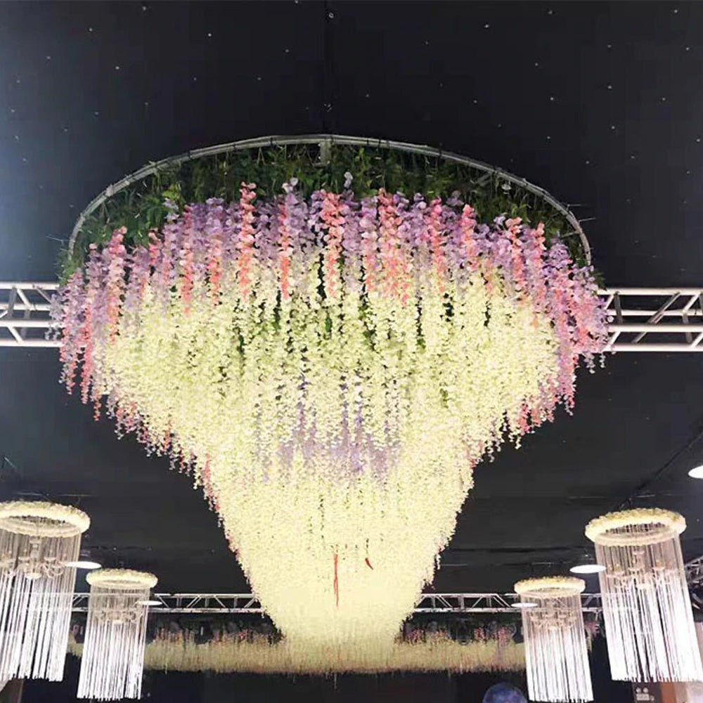 Artificial Hanging Silk Garland Vine Flowers Garden Decoration - The Grand Bazaar of Australia