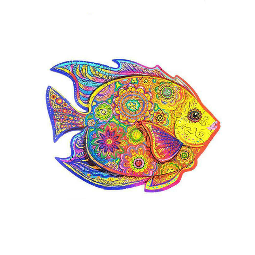 Colorful Mysterious Animal Wooden Toy Jigsaw Puzzle - The Grand Bazaar of Australia