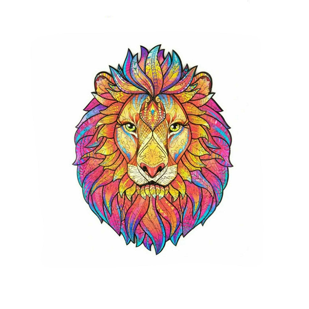 Colorful Mysterious Animal Wooden Toy Jigsaw Puzzle - The Grand Bazaar of Australia