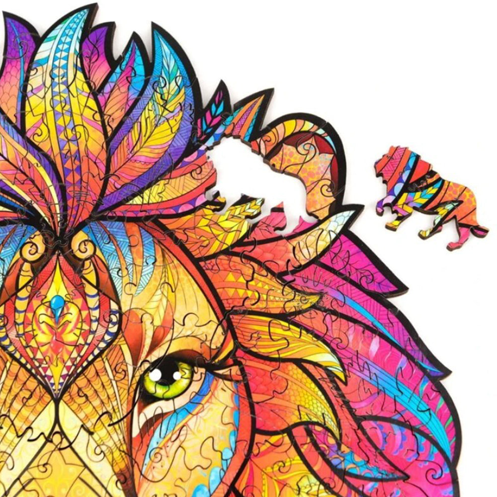 Colorful Mysterious Animal Wooden Toy Jigsaw Puzzle - The Grand Bazaar of Australia
