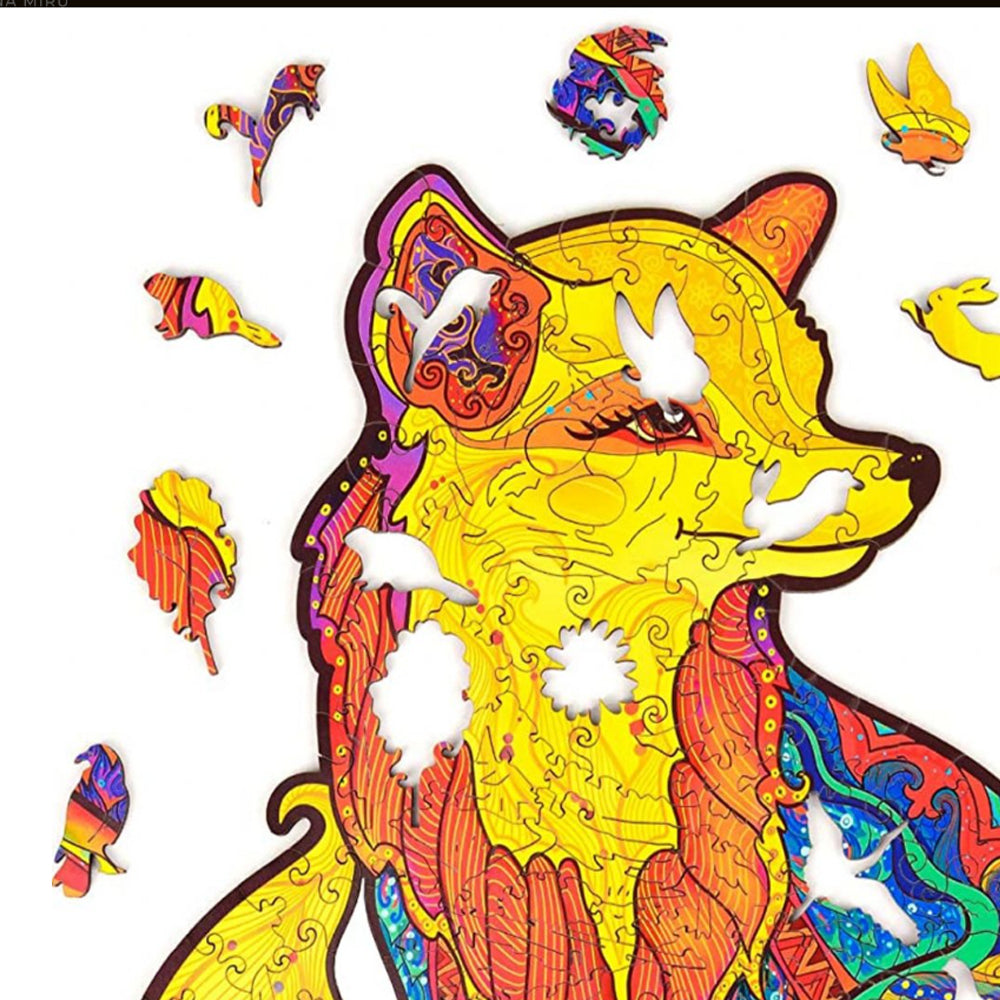 Colorful Mysterious Animal Wooden Toy Jigsaw Puzzle - The Grand Bazaar of Australia
