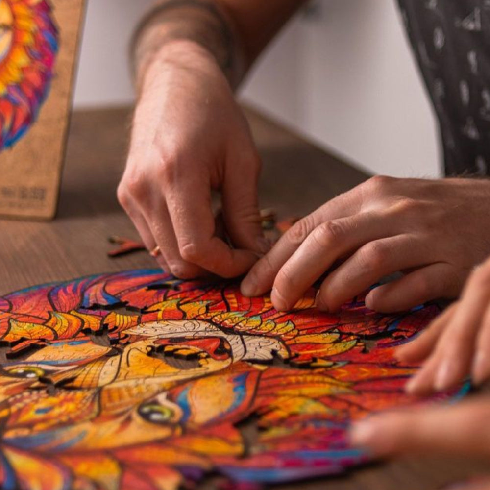 Colorful Mysterious Animal Wooden Toy Jigsaw Puzzle - The Grand Bazaar of Australia