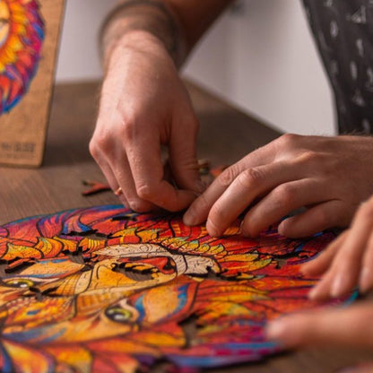 Colorful Mysterious Animal Wooden Toy Jigsaw Puzzle - The Grand Bazaar of Australia
