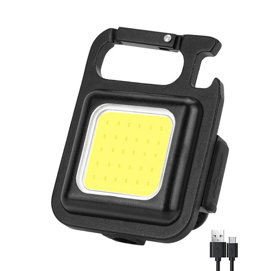 Mini Waterproof Pocket Torch LED Keychain Flashlight USB Charging - The Grand Bazaar of Australia