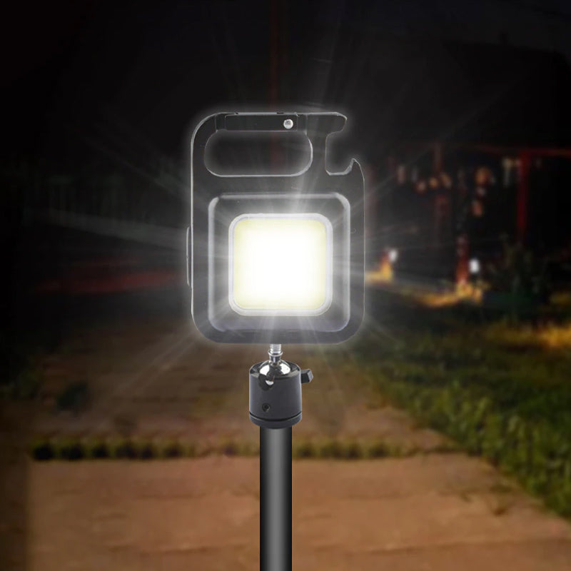 Mini Waterproof Pocket Torch LED Keychain Flashlight USB Charging - The Grand Bazaar of Australia