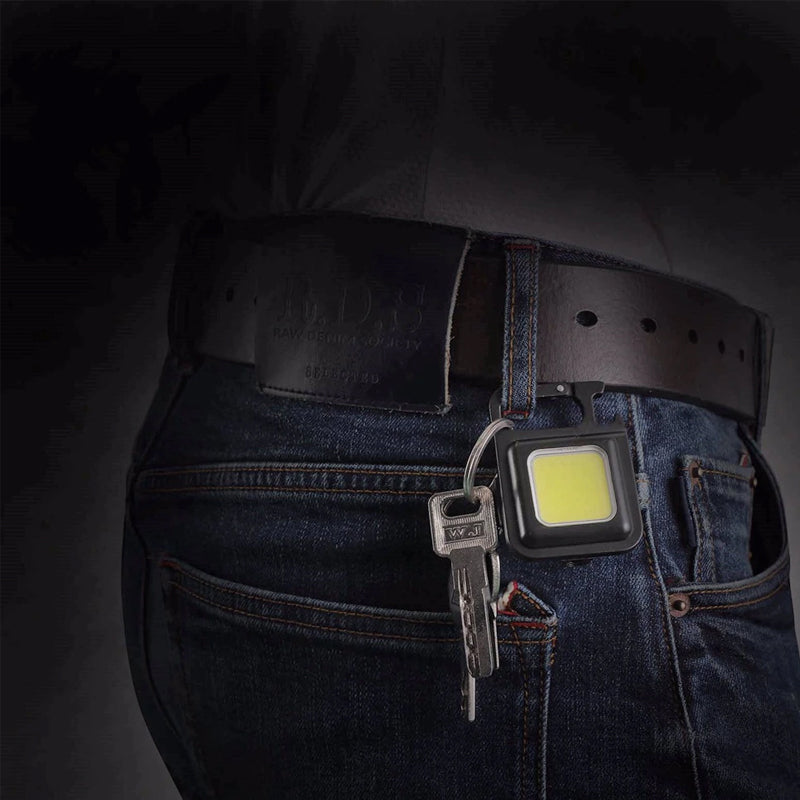 Mini Waterproof Pocket Torch LED Keychain Flashlight USB Charging - The Grand Bazaar of Australia