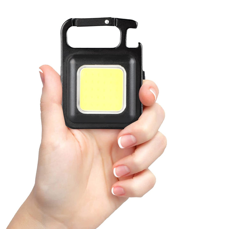 Mini Waterproof Pocket Torch LED Keychain Flashlight USB Charging - The Grand Bazaar of Australia