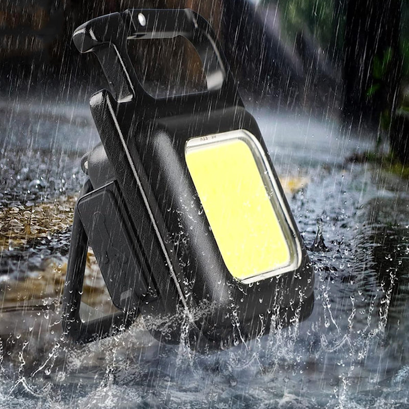 Mini Waterproof Pocket Torch LED Keychain Flashlight USB Charging - The Grand Bazaar of Australia