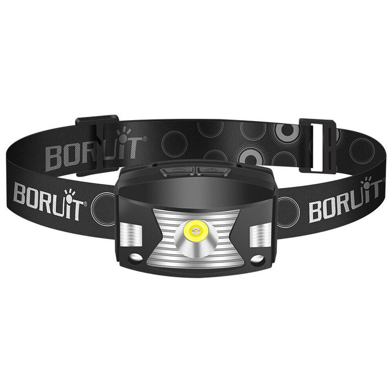 Powerful LED Headlamp Body Motion Sensor Headlight USB Charging - The Grand Bazaar of Australia
