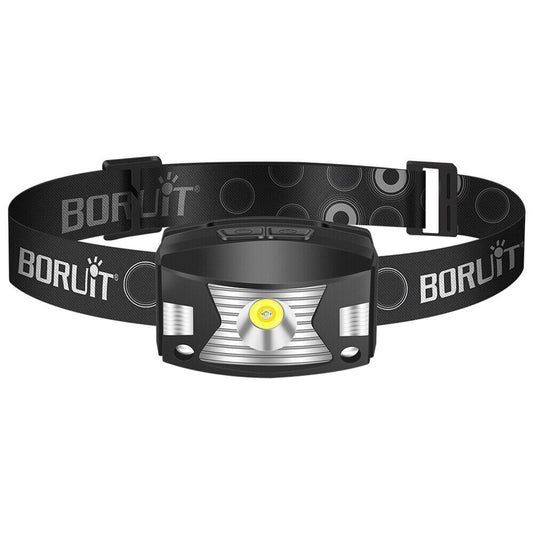 Powerful LED Headlamp Body Motion Sensor Headlight USB Charging - The Grand Bazaar of Australia