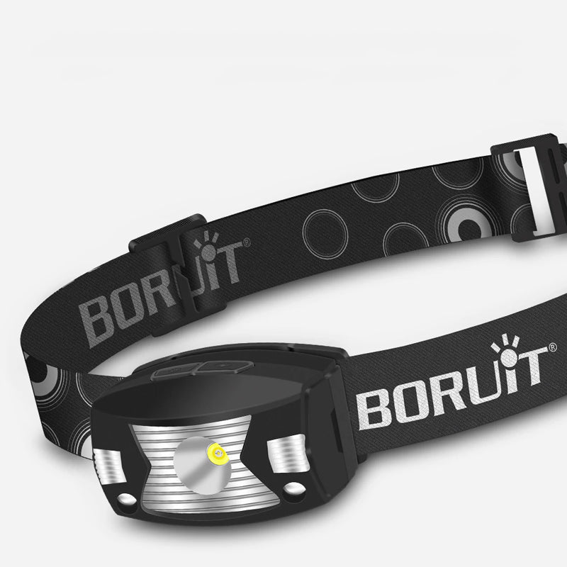 Powerful LED Headlamp Body Motion Sensor Headlight USB Charging - The Grand Bazaar of Australia