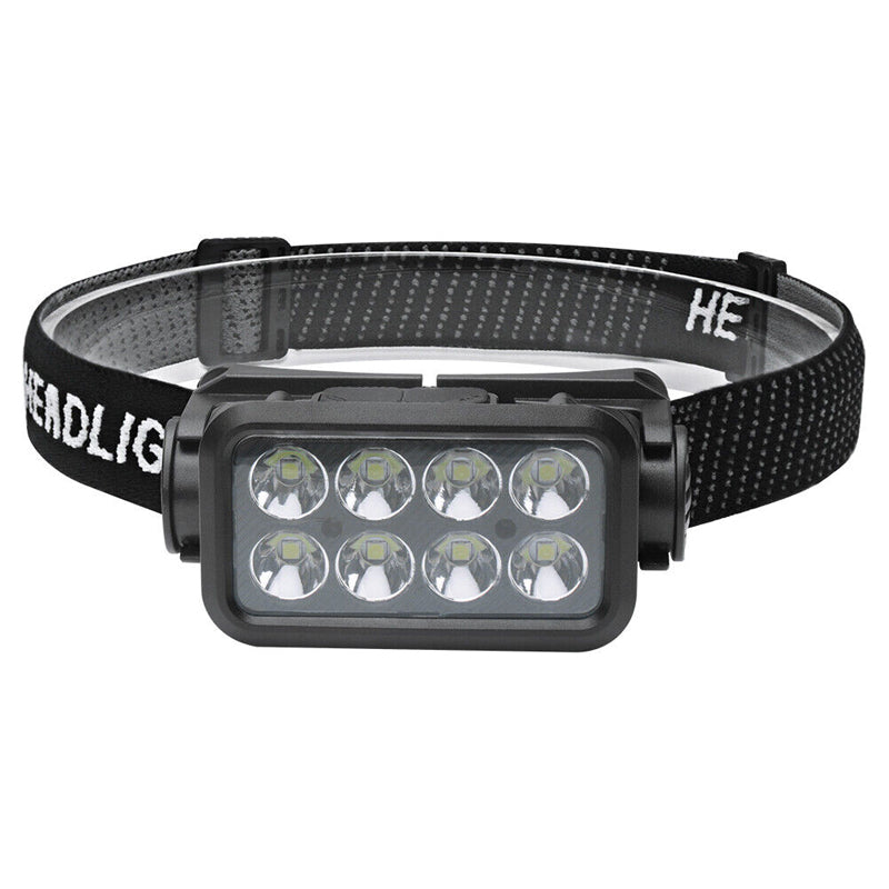 LED Motion Sensor Head Torch Waterproof Headlamp USB Rechargeable - The Grand Bazaar of Australia