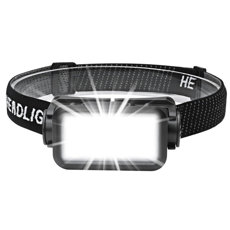 LED Motion Sensor Head Torch Waterproof Headlamp USB Rechargeable - The Grand Bazaar of Australia