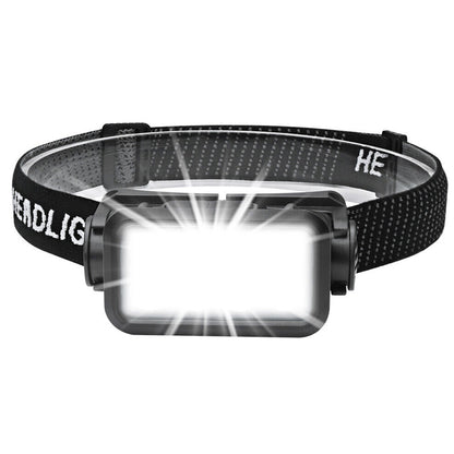 LED Motion Sensor Head Torch Waterproof Headlamp USB Rechargeable - The Grand Bazaar of Australia