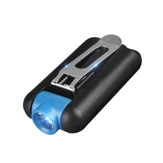 Mini LED Flashlight Keychain COB Work Light- USB Rechargeable - The Grand Bazaar of Australia