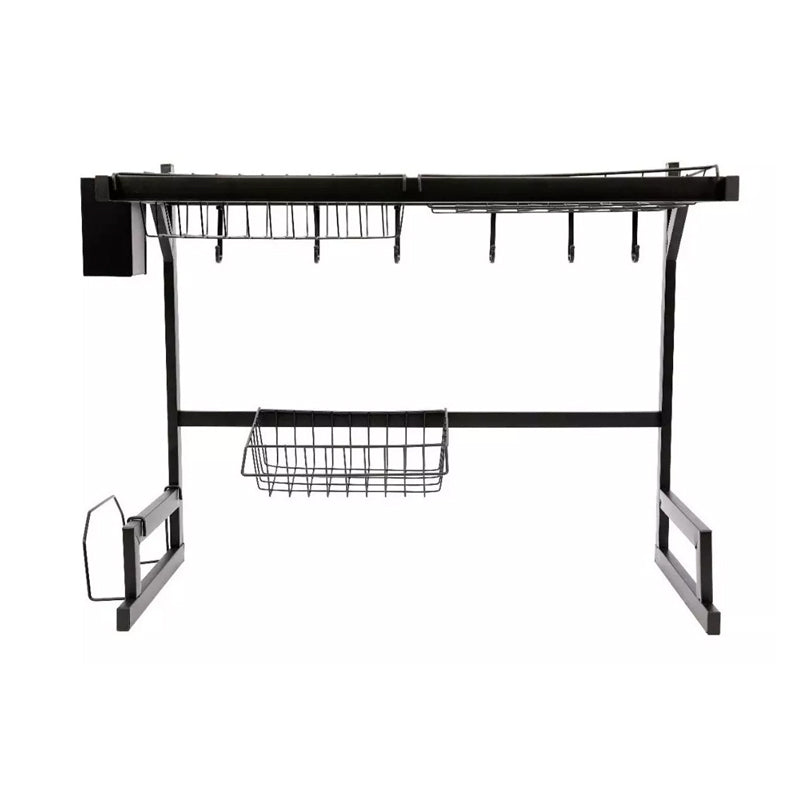 1 / 2 Tier Stainless Steel Dish Drying Rack and Kitchen Cutlery Organize_8