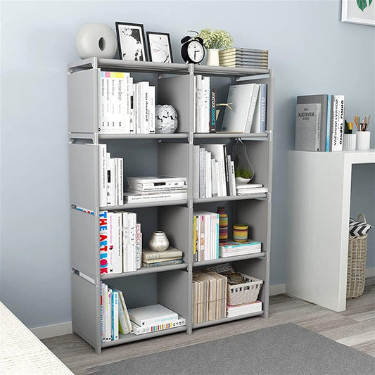 STORFEX 8-Grid Assembled Bookshelves Storage Rack - The Grand Bazaar of Australia