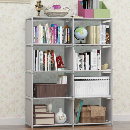 STORFEX 8-Grid Assembled Bookshelves Storage Rack - The Grand Bazaar of Australia
