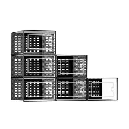 STORFEX 6/12 Pack Stackable Shoe Organizers Storage Boxes - The Grand Bazaar of Australia