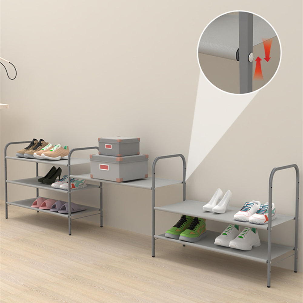 STORFEX 3-Tier Stackable Shoe Rack - Versatile Shoe Storage Organizer - The Grand Bazaar of Australia
