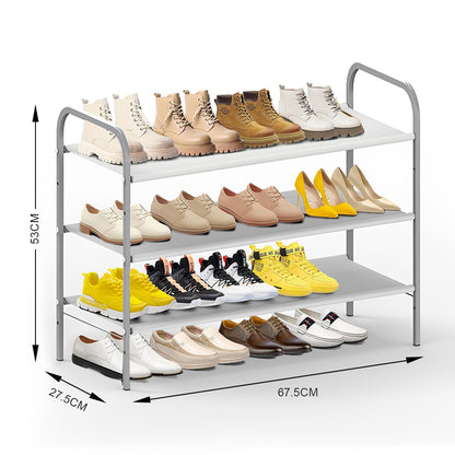 STORFEX 3-Tier Stackable Shoe Rack - Versatile Shoe Storage Organizer - The Grand Bazaar of Australia
