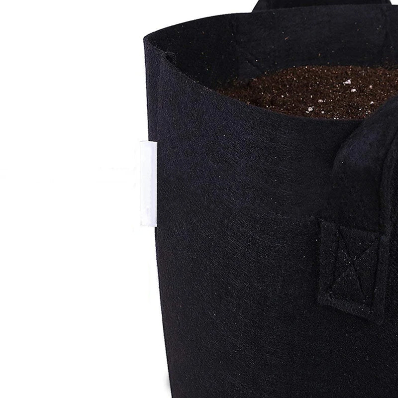 Non-Woven Fabric Reusable and Breathable Growing Planter Pots in 5, 10, and 20 Gallon - The Grand Bazaar of Australia