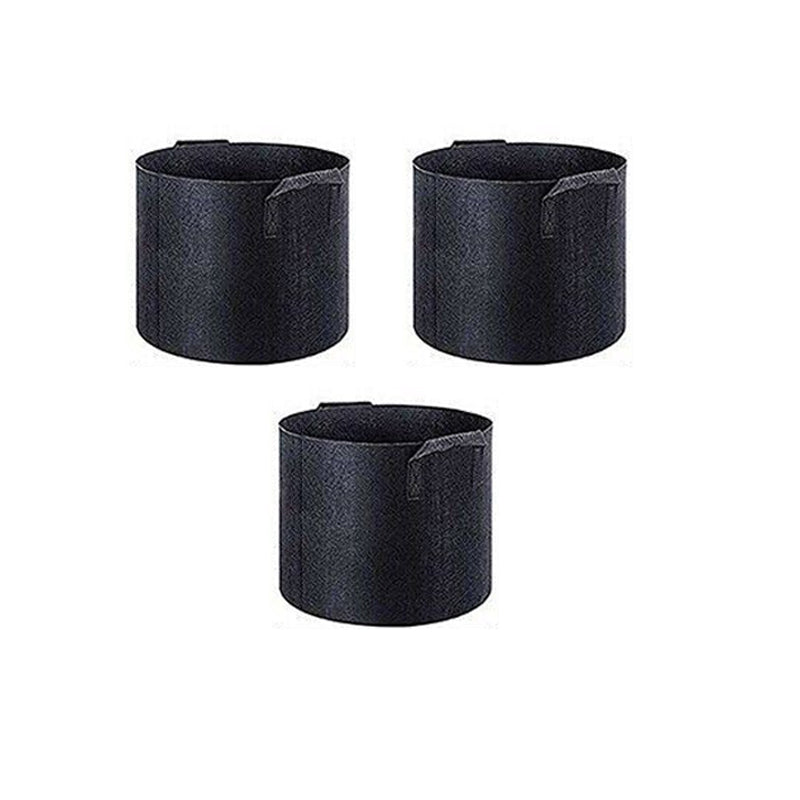 Non-Woven Fabric Reusable and Breathable Growing Planter Pots in 5, 10, and 20 Gallon - The Grand Bazaar of Australia